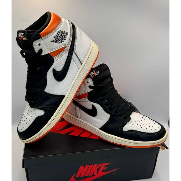 Nike Air Jordan 1 Retro High OG Electro Orange 555088-180 Sz 9.5 # 435 main image 7